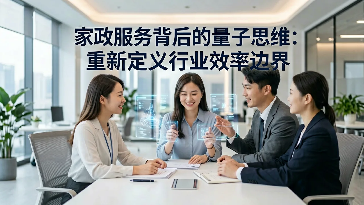 家政服务背后的量子思维：重新定义行业效率边界
